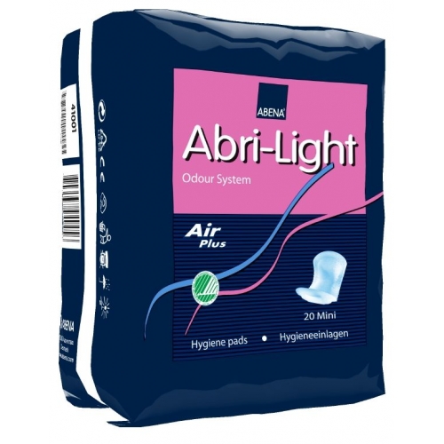 Wkładki anatomiczne Abri-Light Mini (20szt.) dla kobiet