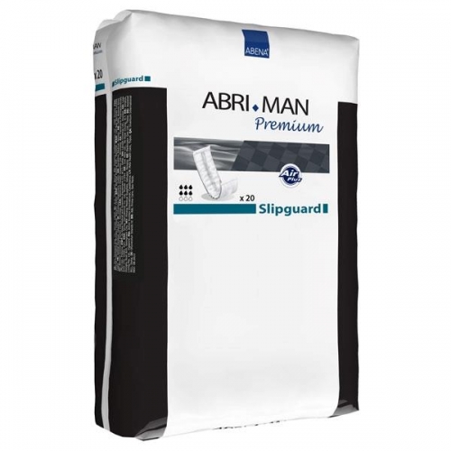 Wkładki anatomiczne Abr-Man Slipguard (20szt.) dla mężczyzn