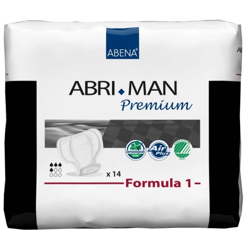 Wkładki anatomiczne Abri-Man Formula 1 (14szt.) dla mężczyzn
