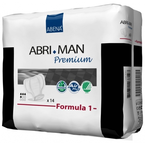 Wkładki anatomiczne Abri-Man Formula 1 (14szt.) dla mężczyzn