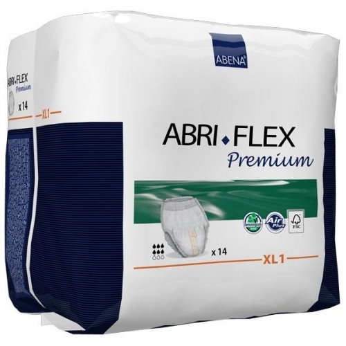 Pieluchomajtki dla dorosłych Abri-Flex Premium (XL1, 14szt.)