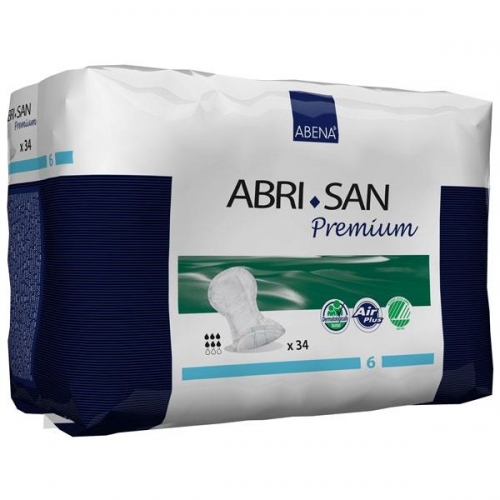Wkładki anatomiczne Abri-San Premium 6 (34szt.)
