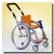 Wózek aktywny ze stopów lekkich dla dzieci BRIX 1.123