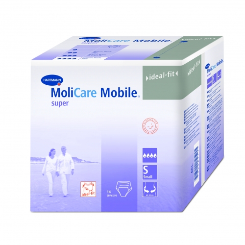 Majtki chłonne dla osób z podwyższonym stopniem nietrzymania moczu MoliCare® Mobile Super rozmiar M (op. 60 szt)