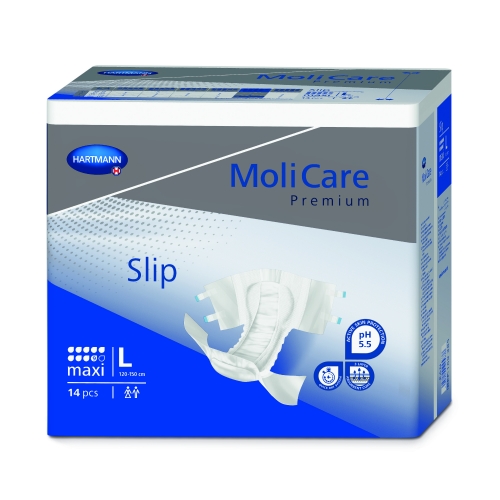 Pieluchomajtki dla osób z najcięższą inkontynencją MoliCare Premium Slip maxi rozmiar M