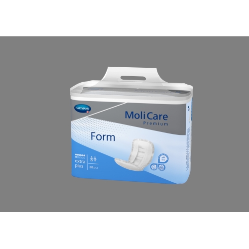 Wkłady anatomiczne dla średniego poziomu nietrzymania moczu MoliCare® Premium Form extra plus