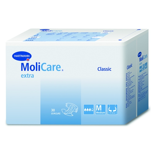 Pieluchomajtki dla osób z lekką i umiarkowaną inkontynencją MoliCare® Classic extra rozmiar M