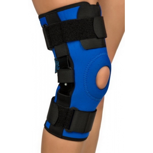 Stabilizator stawu kolanowego z szynami dwuosiowymi z regulacją K-04