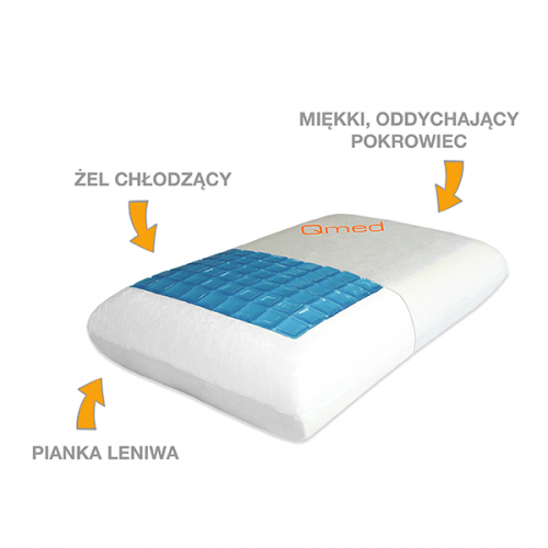 Poduszka profilowana do snu COMFORT GEL