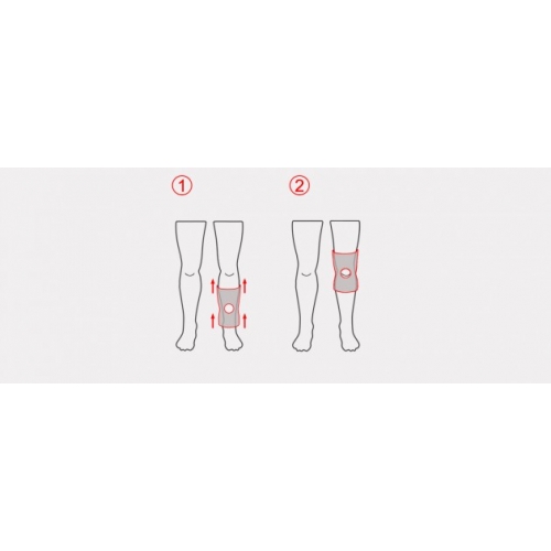 Krótka orteza kolana ze stabilizacją rzepki AM-OSK-Z