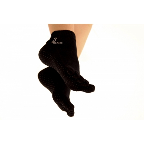 Skarpetki do pilatesu Sissel Pilates Socks, rozmiar S/M (35-39) czarne