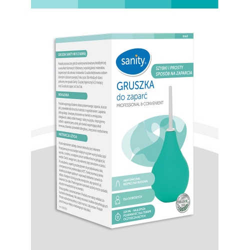 Gruszka do zaparć (Nr 9) SANITY