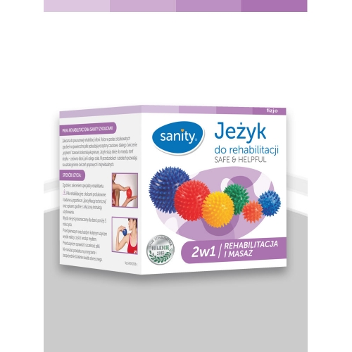 Jeżyk do rehabilitacji Ø6 cm SANITY