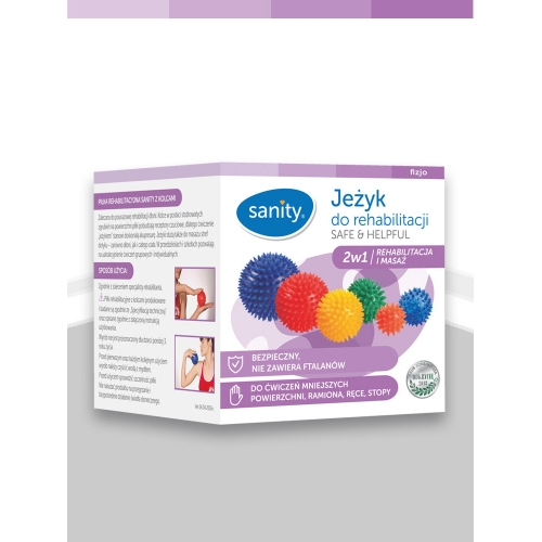 Jeżyk do rehabilitacji Ø8 cm SANITY
