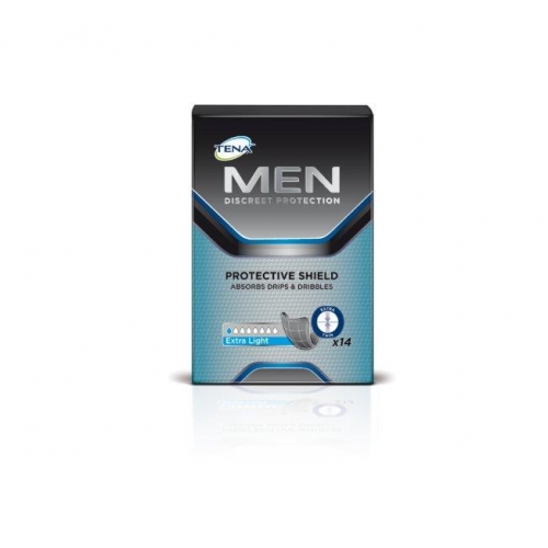 TENA Men Extra Light, wkłady anatomiczne, 14 sztuk