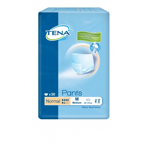 TENA Pants Normal M (80-110 cm), majtki chłonne, 30 sztuk