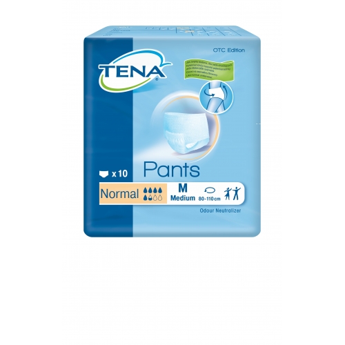 TENA Pants Normal OTC Edition M (80-110 cm), majtki chłonne, 10 sztuk