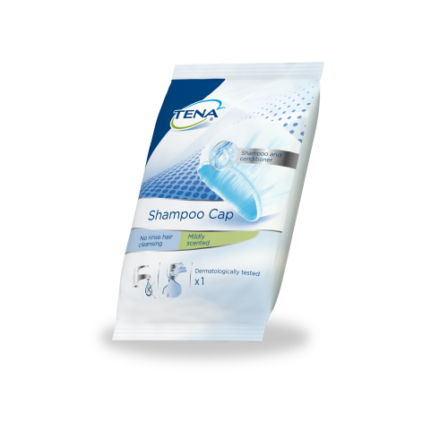 TENA Shampoo cap, czepek do mycia włosów, 1 szt