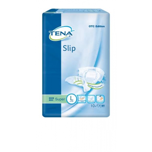 TENA Slip Super OTC Edition Large, pieluchomajtki, 10 sztuk