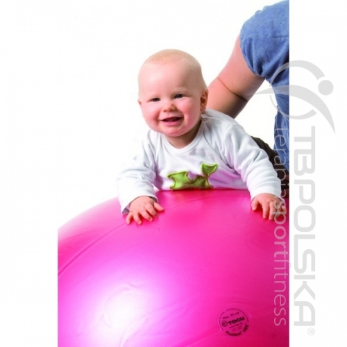Duża piłka rehabilitacyjna Pushball ABS TOGU® (95 cm) - kolor rubinowy