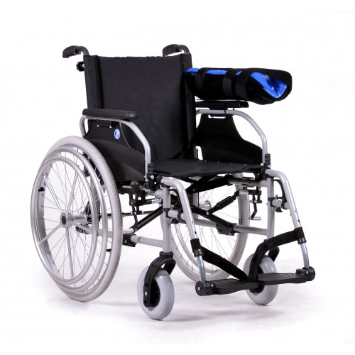 Wózek aluminiowy dla osoby po paraliżu jednostronnym D200 Hem2