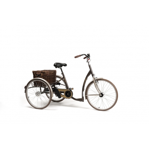 Rower rehabilitacyjny trójkołowy dla dorosłych w stylu retro VINTAGE