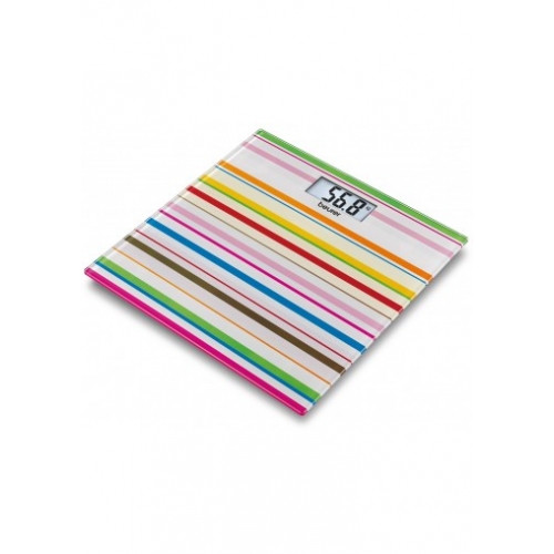 Waga łazienkowa BEURER GS 27 Happy Stripes